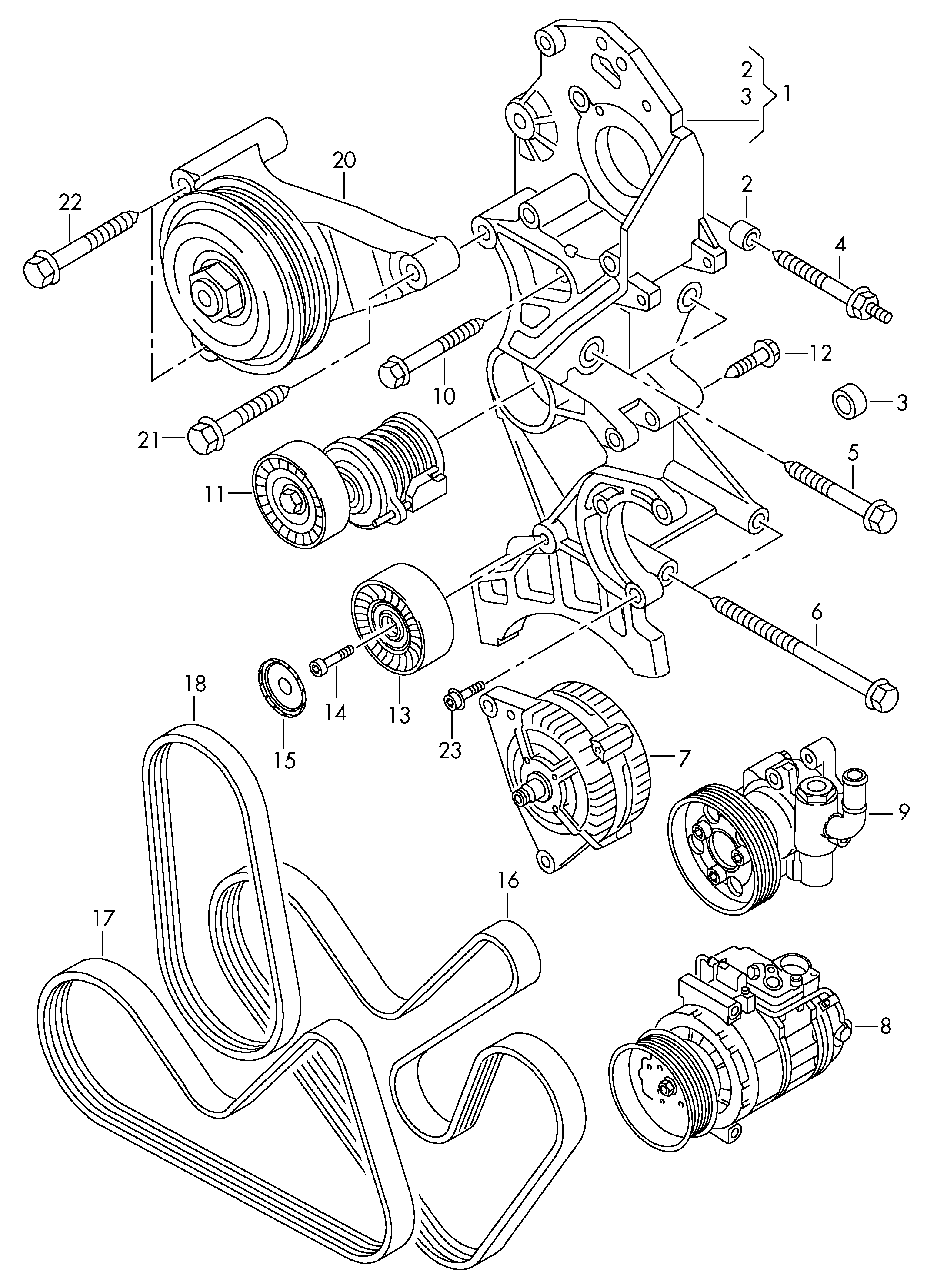 VW 03L 998 037 A - Keilrippenriemen alexcarstop-ersatzteile.com