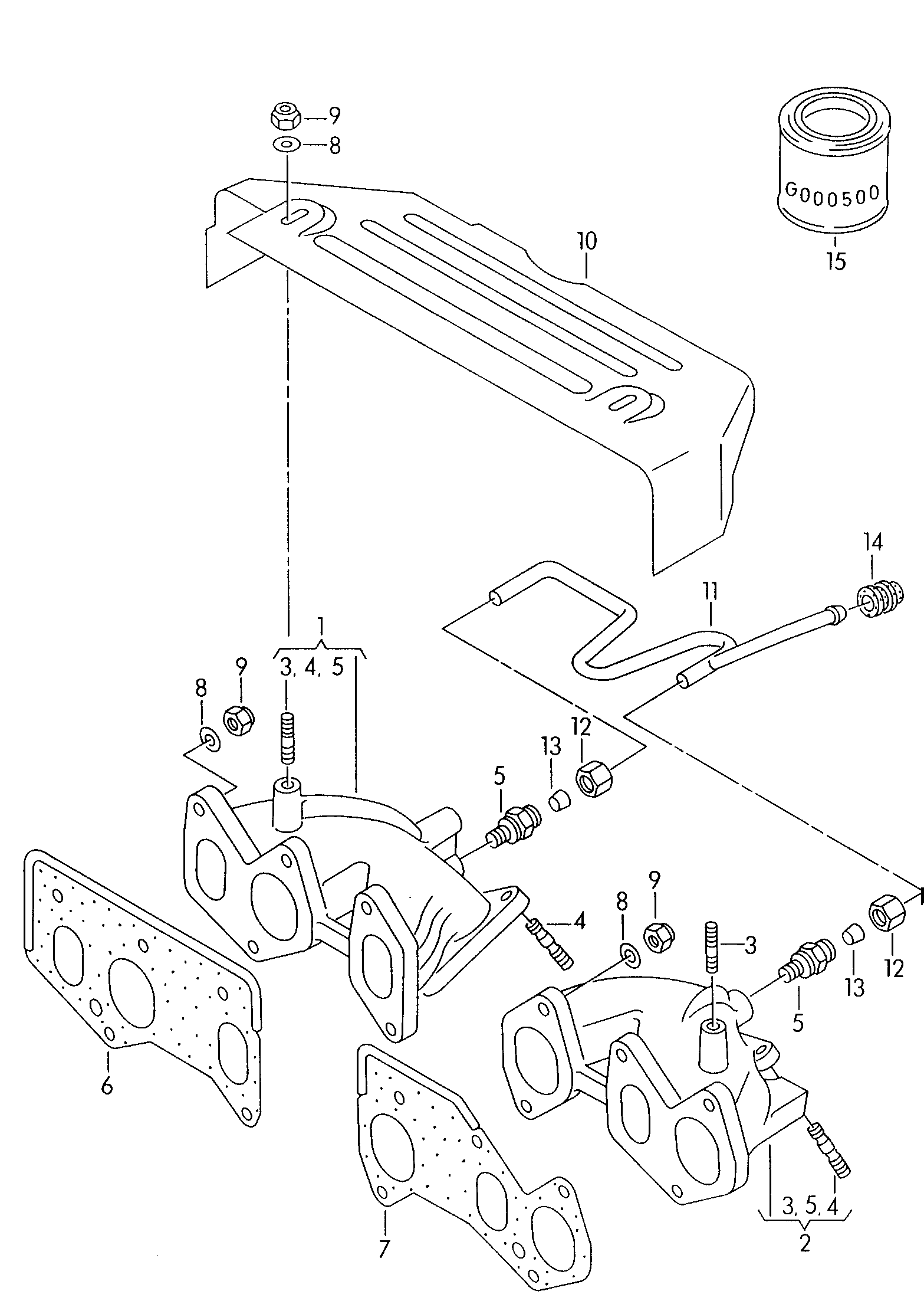 VAG N 902 889 01 - Verschlussschraube, Ölwanne alexcarstop-ersatzteile.com