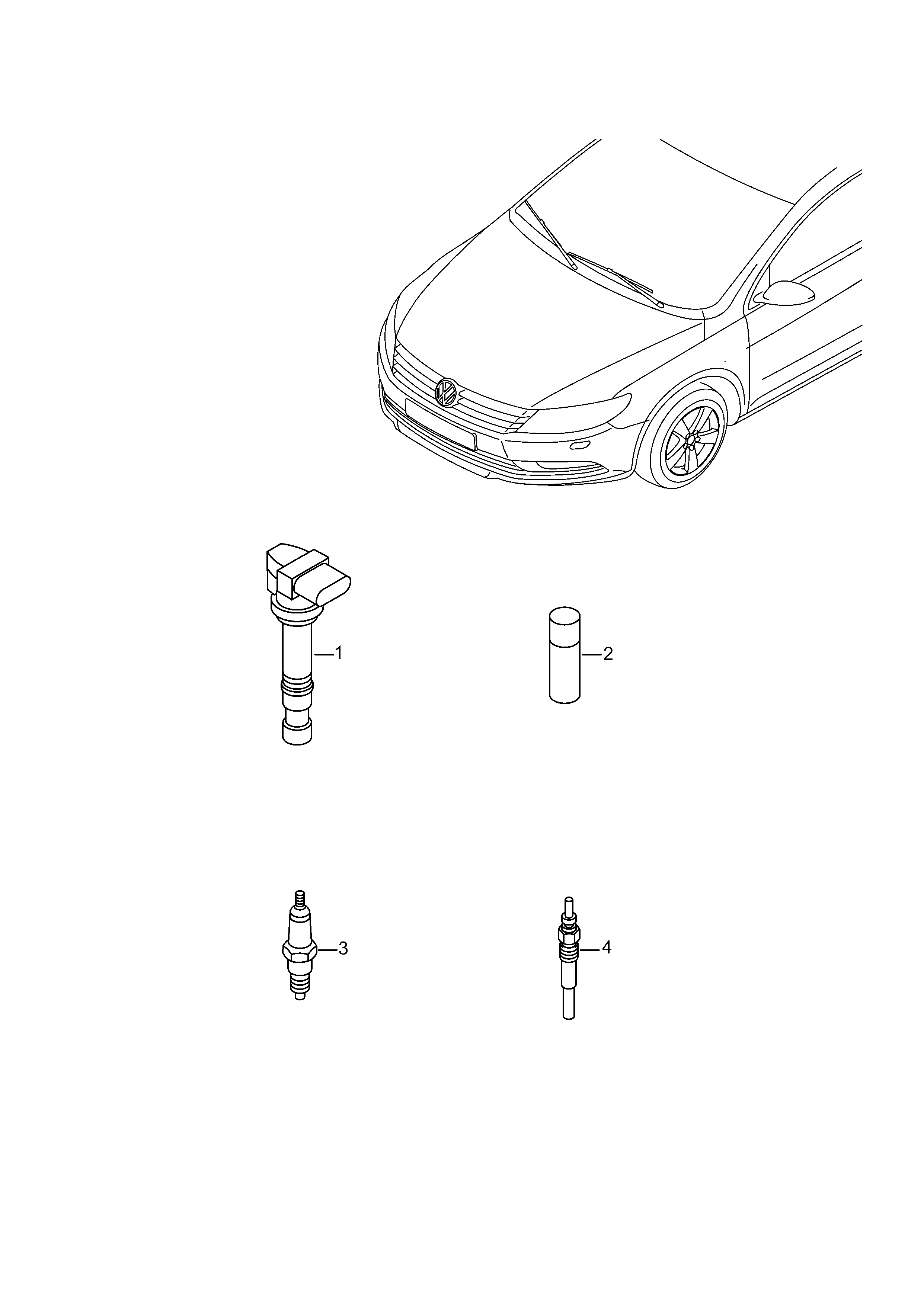 Skoda 059 963 319 S - Glühkerze alexcarstop-ersatzteile.com