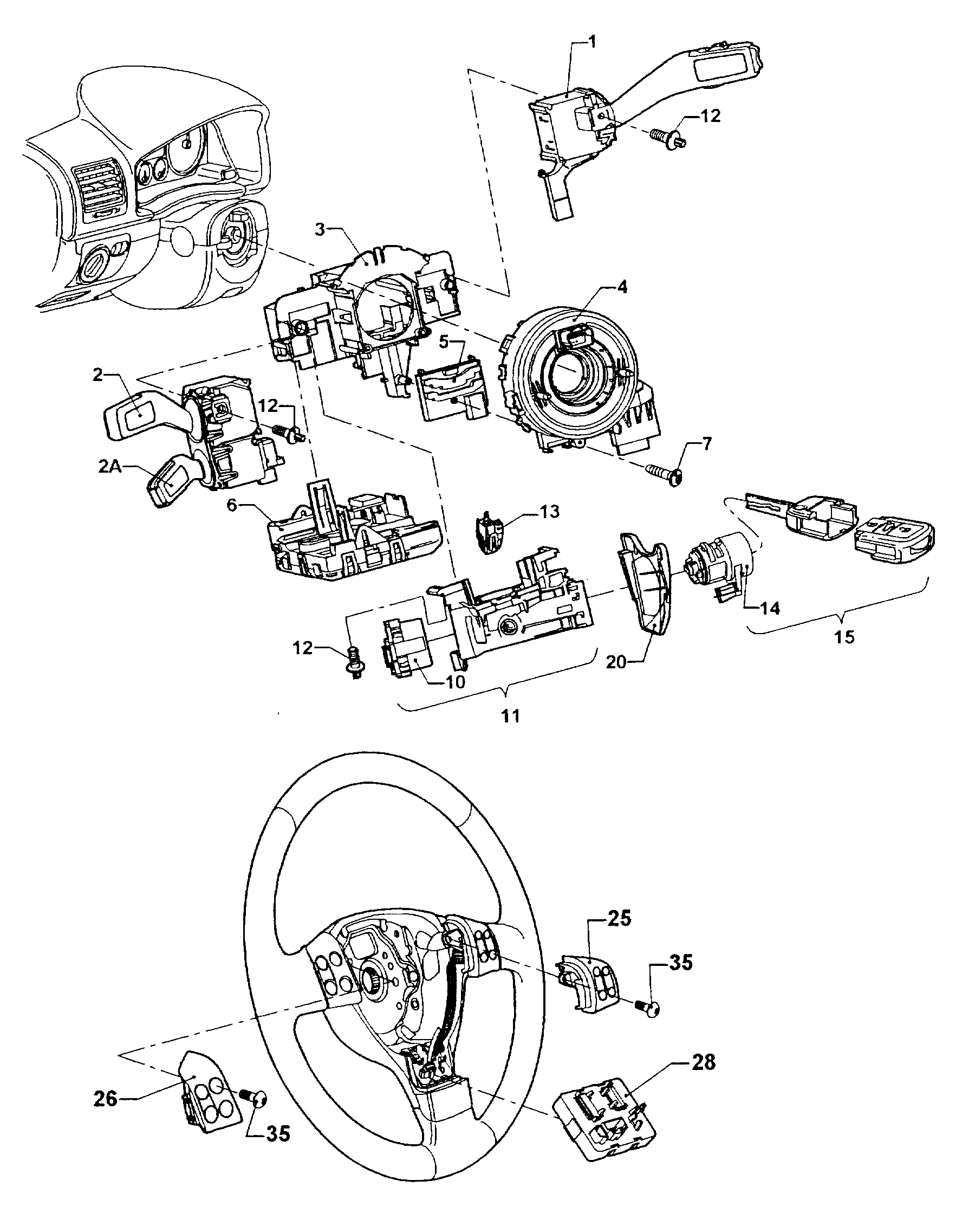 VAG 1K0 953 527 C - Schalter, Türverriegelung alexcarstop-ersatzteile.com