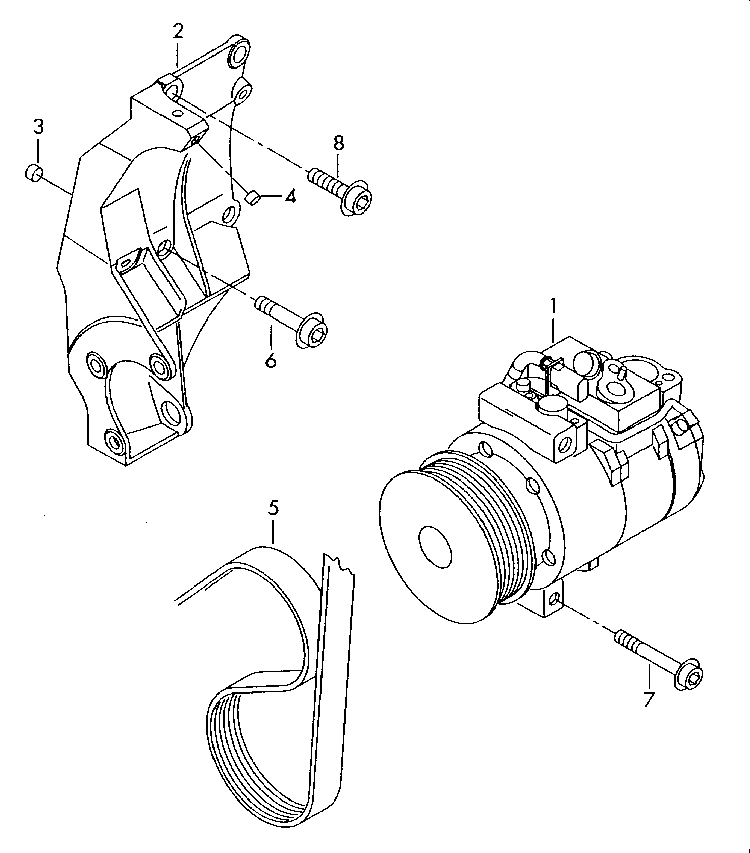 AUDI 7L6 820 803 H - Kompressor, Klimaanlage alexcarstop-ersatzteile.com