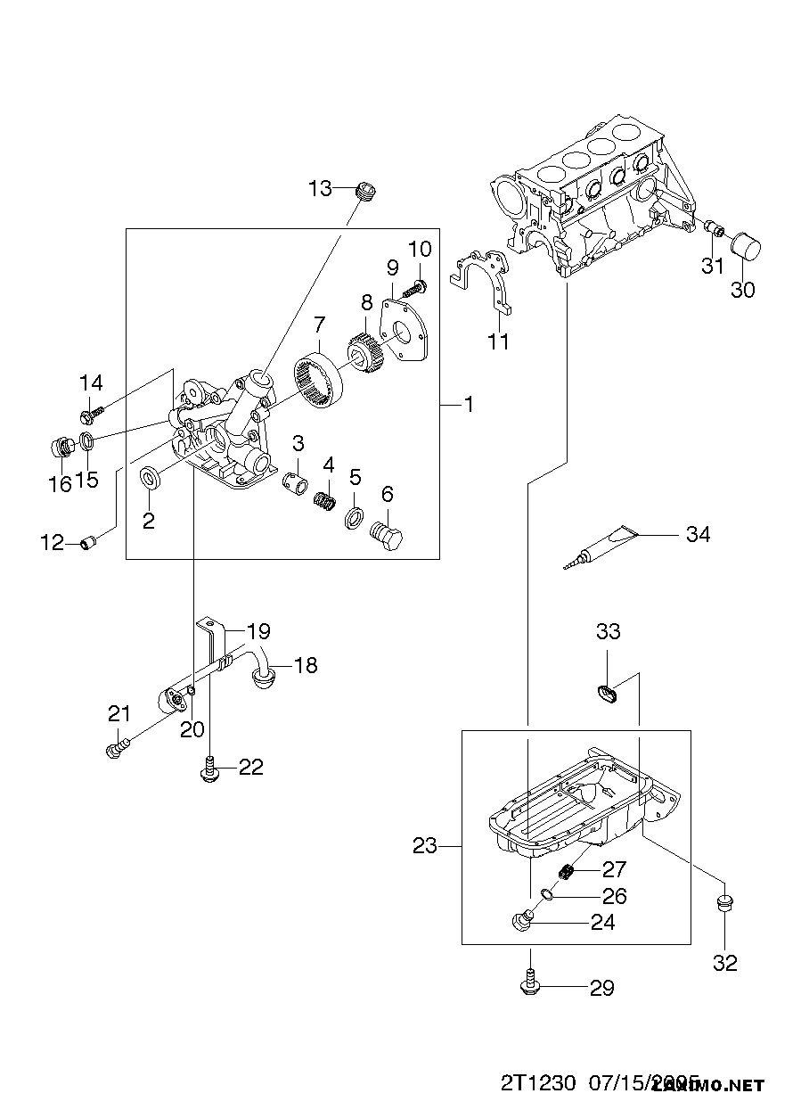 Vauxhall 96458873 - Ölfilter alexcarstop-ersatzteile.com